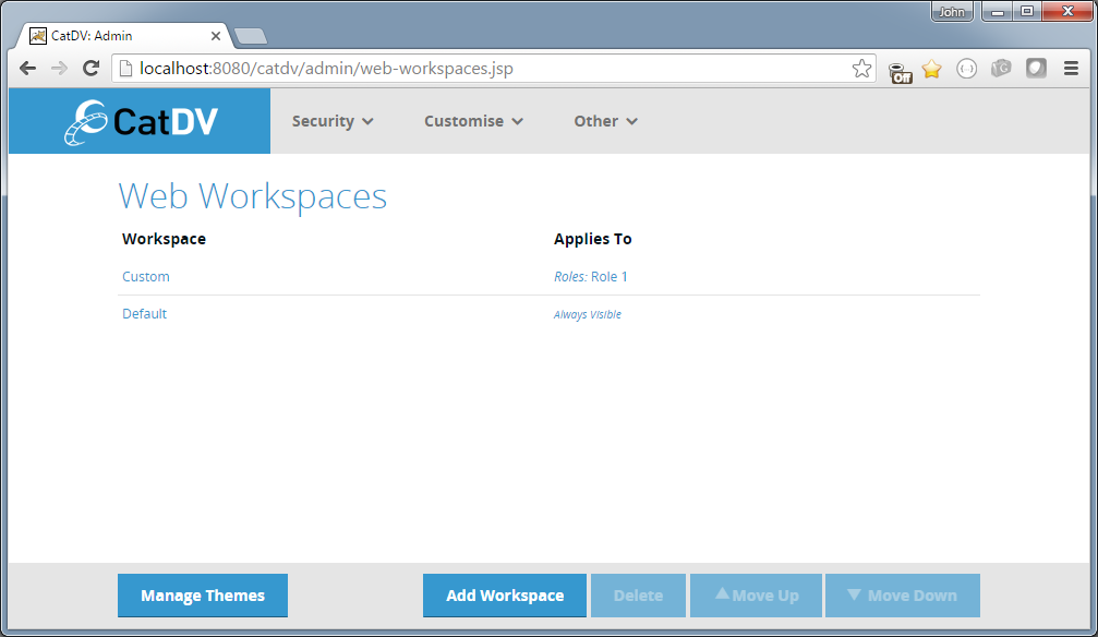 workspace-list